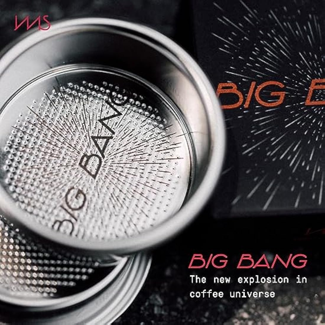 verybarista IMS Big Bang Precision Filter Basket made for Breville Sage 54mm bottomless portafilters, double espresso (h25.5)