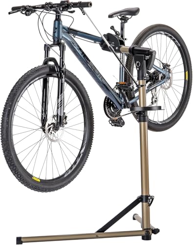 CXWXC Bicycle Mounting Stand, E-bike Repair Stand for Maintenance of Workplaces, Bicycle Mounting Stand up to 36 kg, Height Adjustable, Foldable and