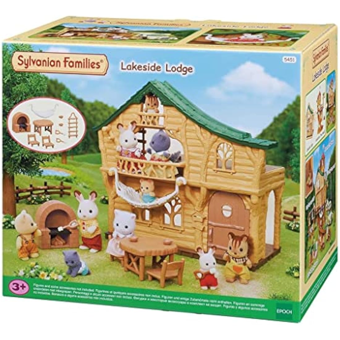 Sylvanian Families Lakeside Lodge - dollhouse playset 5451