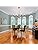 Matte Black Farmhouse Chandelier Light Fixture Ceiling 8 Light Large Rustic Industrial Ø95cm Chandeliers for Dining Room Candle Ceiling Light Fixture for Living Room Bedroom Kitchen Island Foyer