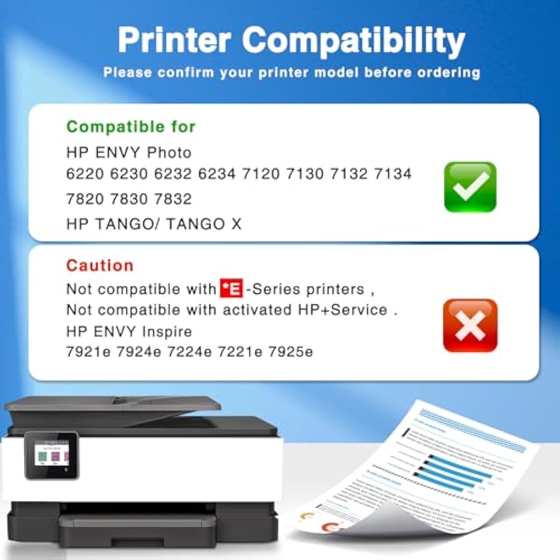 starink 303XL Ink Cartridges Remanufactured for HP 303 303 XL Ink Cartridges Black and Colour Compatible With HP ENVY Photo 6220 6230 6232 6234 7120 7130 7132 7134 7820 7830 7832 TANGO TANGO X