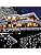 Outdoor Icicle Christmas Fairy Lights, 800 LED 20 Metres Lit Width, 160 Icicles, 8 Hour Timer, 8 Modes, Safe Voltage (Cool White, 800 LED)