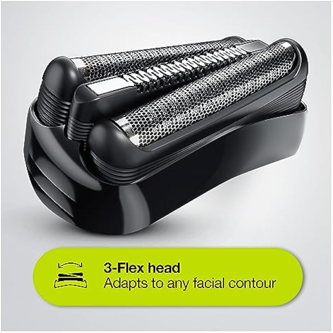 Braun Series 3 Electric Shaver For Men with Precision Beard Trimmer and 5 Combs, Wet & Dry, UK 2 Pin Plug, 310, Black/Blue Razor