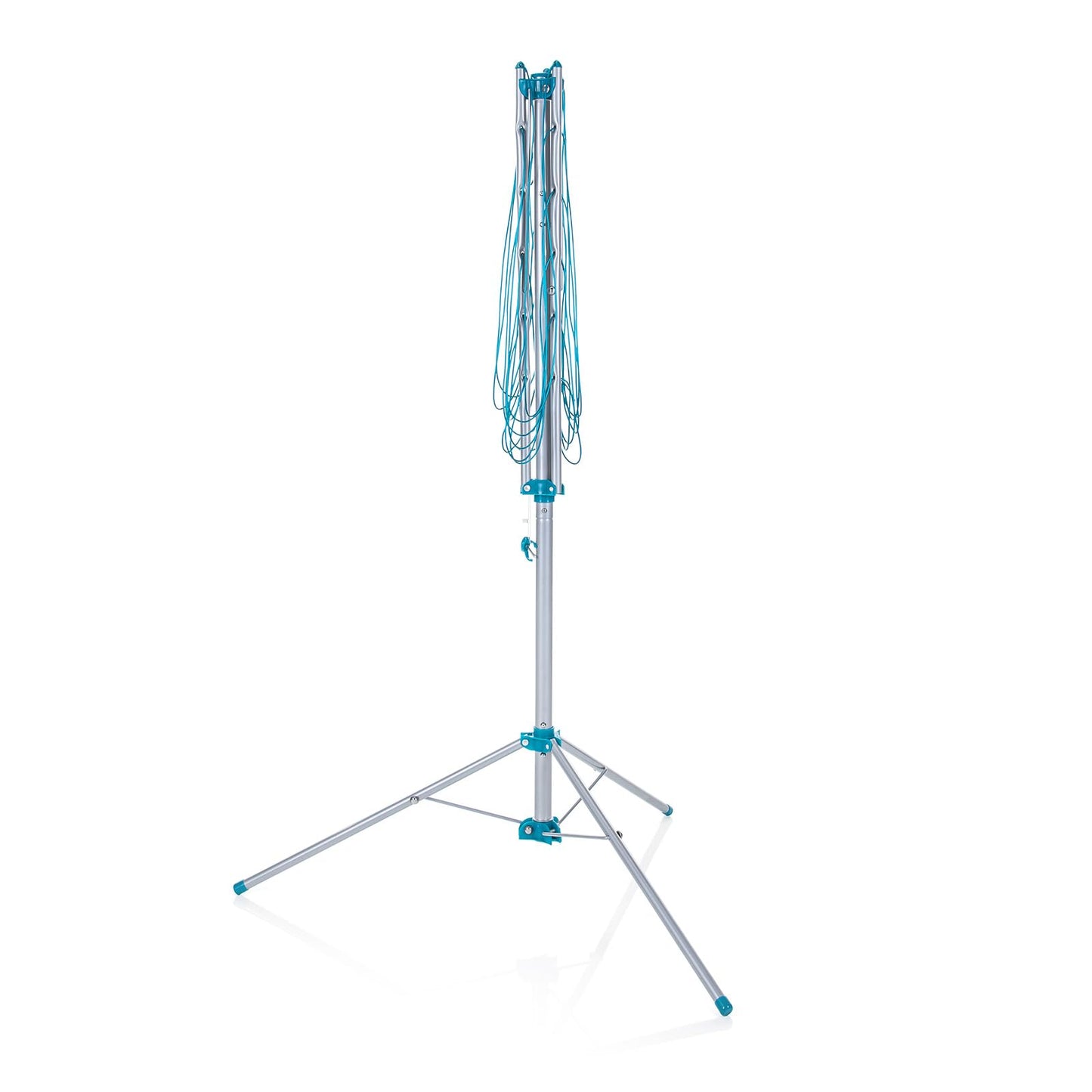Minky Freestanding Portable Rotary Airer Washing Line for Indoor, Outdoor, or Camping Use, Silver
