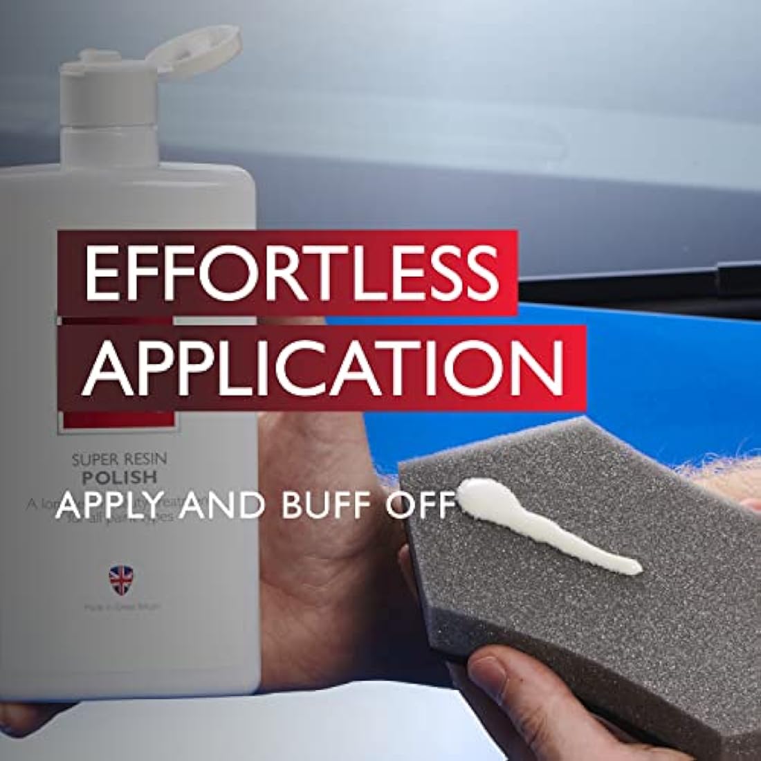 Autoglym Super Resin Polish, 1L - High Performance Car Polish for Detailing and Maximum Gloss Finish