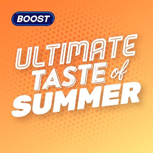 Boost Energy Drink Mango Flavour - 24 Pack Drinks with Caffeine, Taurine and Vitamin B | Carbonated Energy Drinks | Gluten Free Vegan Low Calorie Fizzy Drinks Multipack | 24x250ml