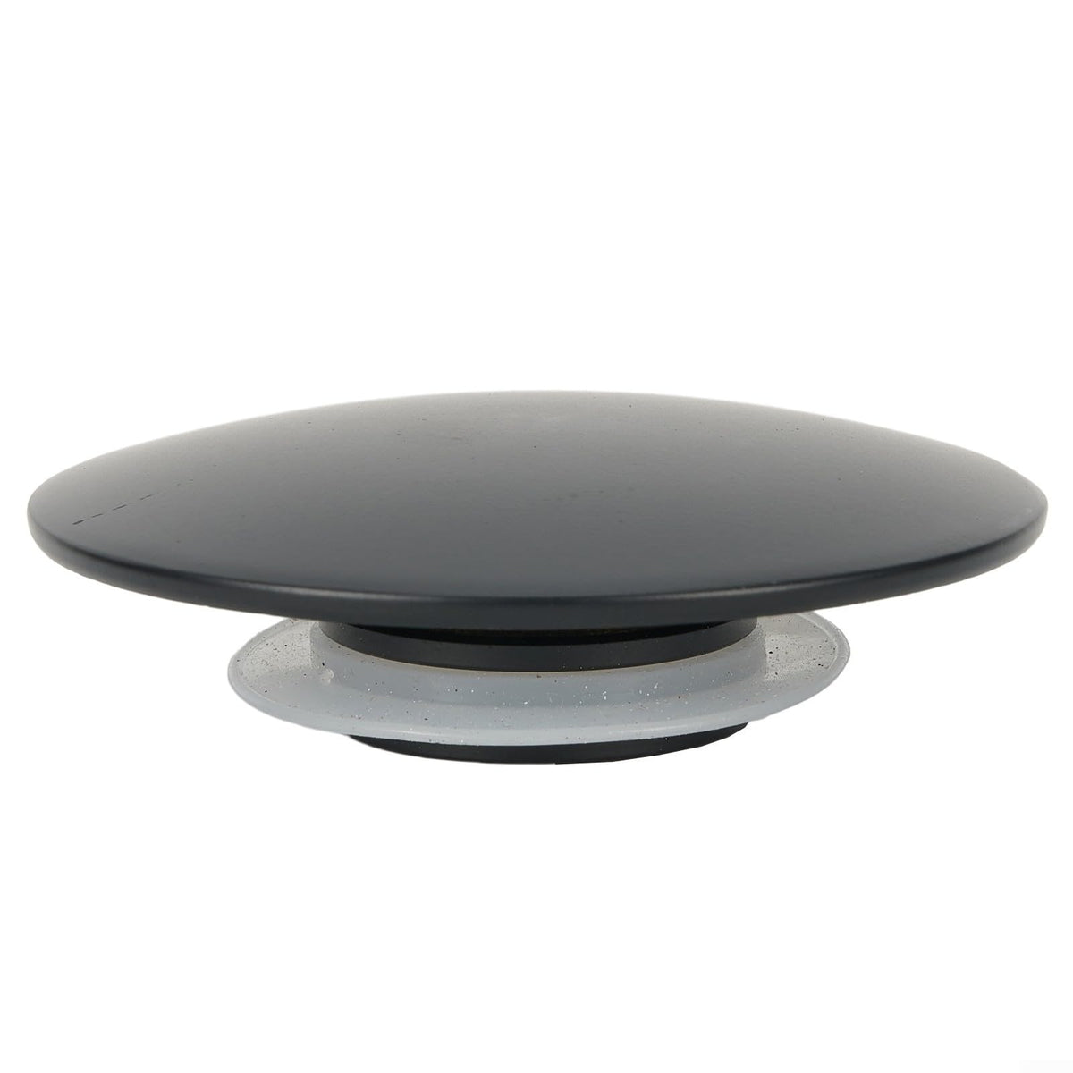 66mm Basin Waste Black Sink Push Button Brass Basin Waste Pop-up Click Sink Drain Stopper Water Plumbing Overflows Stopper for Bathroom Kitchen