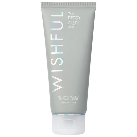 Wishful by Huda Beauty Yo Detox Face & Body Enzyme Scrub 100ml