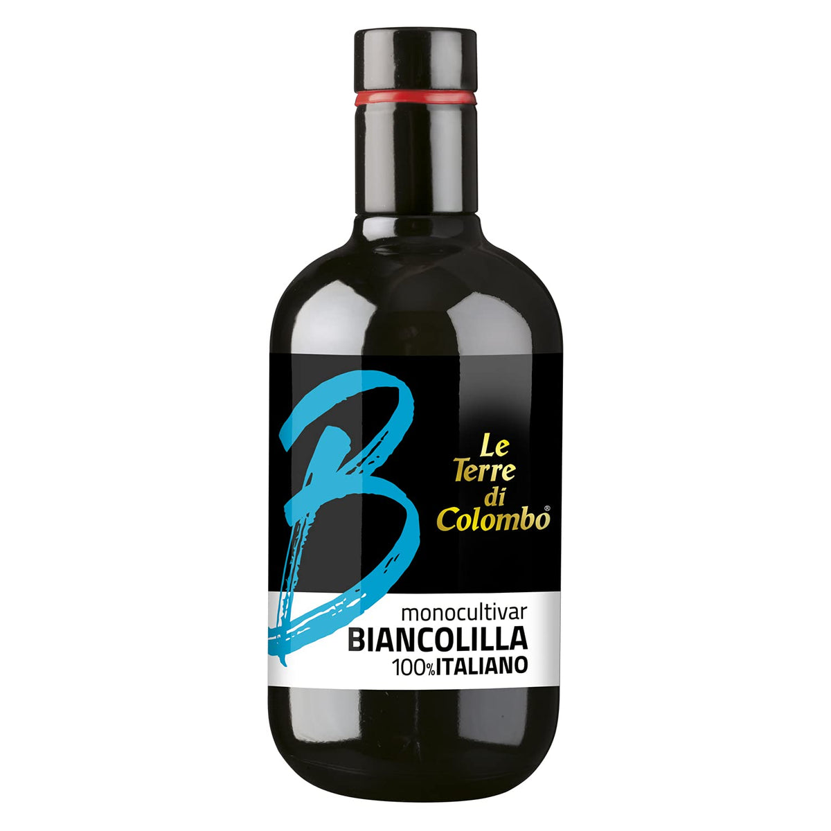 Le Terre di Colombo ? 100% Italian Extra Virgin Olive Oil, Monocultivar Biancolilla, 500 ml