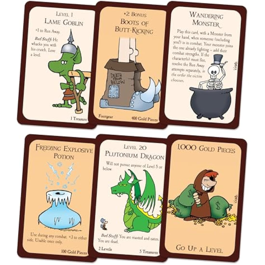 Steve Jackson Games | Munchkin: Deluxe | Board Game | Ages 14+ | 1-4 Players | 30-120 Minute Playing Time
