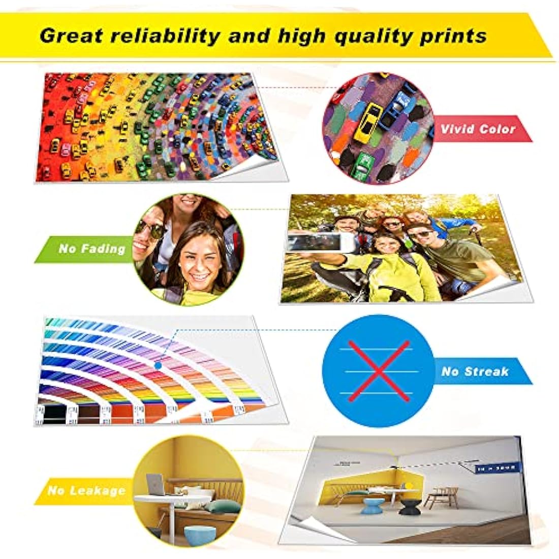 v4ink TN423 Toner Cartridge Compatible for Brother TN-423 TN421 TN-421 for Brother HL-L8260CDW HL-L8360CDW MFC-L8690CDW MFC-L8900CDW DCP-L8410CDW DCP-L8410CDN (Black Cyan Yellow Magenta, 4-Pack)