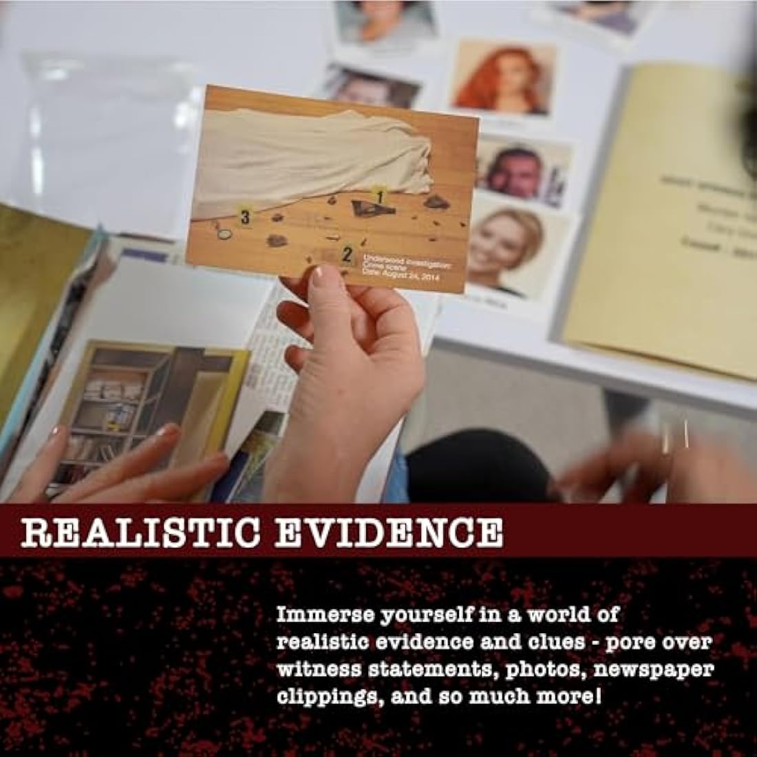 Murder Mystery Party University Games Case Files Death In Antarctica, Purple