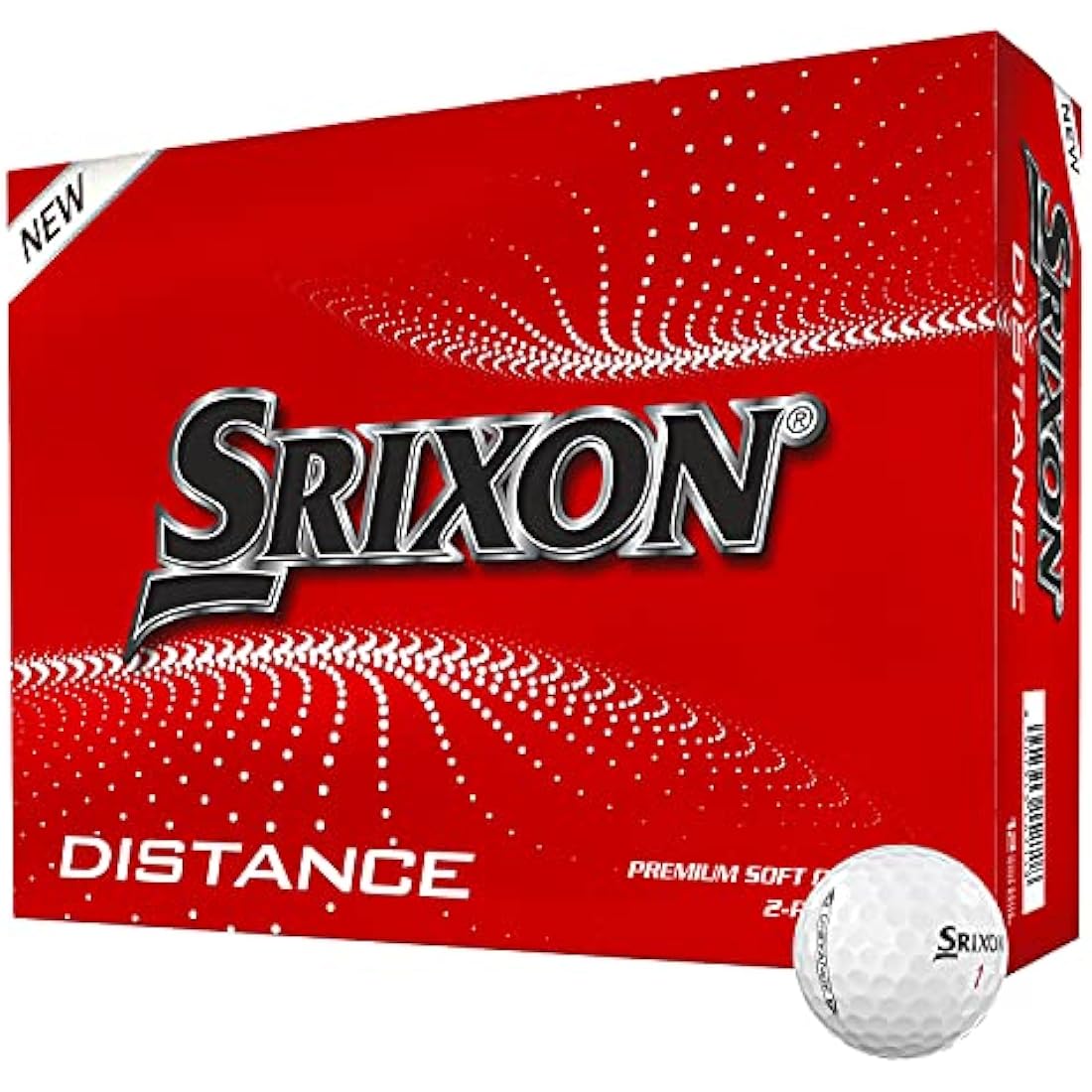 Srixon Distance 10 (NEW MODEL) - Dozen Golf Balls - High Velocity and Responsive Feel - Resistant and Durable - Premium Golf Accessories and Golf Gifts