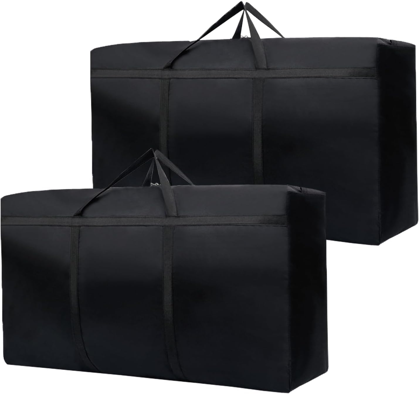 Large Storage Bags, 600D Oxford Strong Storage Bag Heavy Duty Moving Bag, Carry Bag with Reinforced Handles for Under-Bed Storage Bedding, Blankets