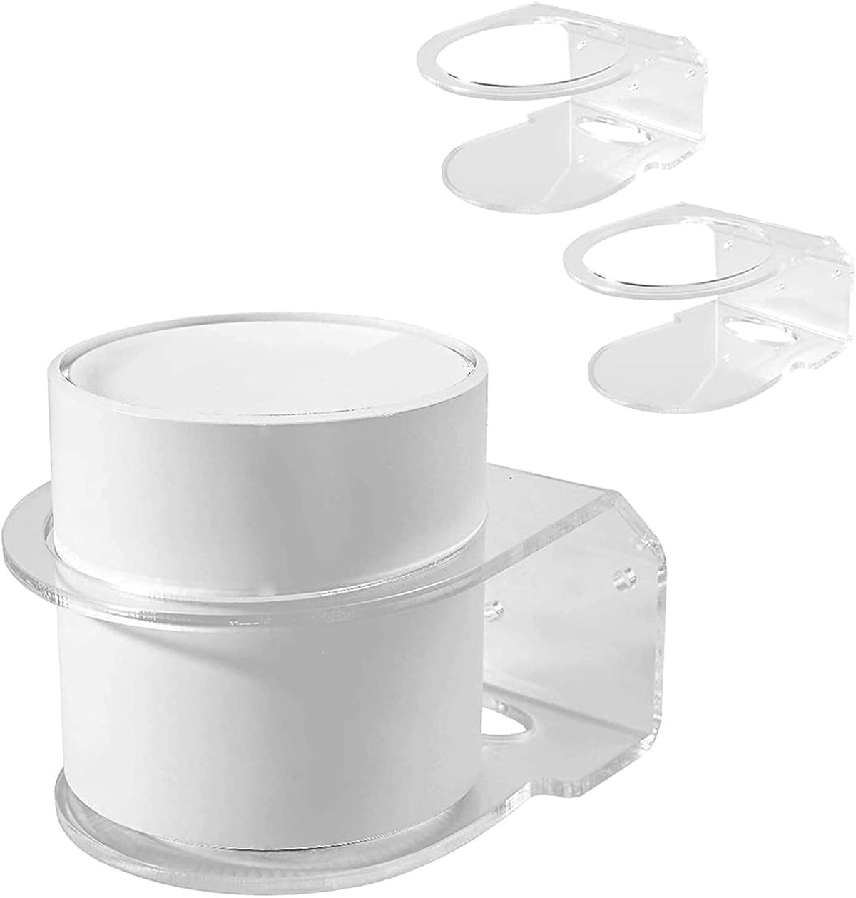 HOLACA Wall Mount Holder for TP-Link Deco X20 Deco X55 Deco X55 Pro Deco X60 Deco X68 WiFi 6 Mesh WiFi(AX1800,AX3000),Simple and Sturdy Acrylic Stand