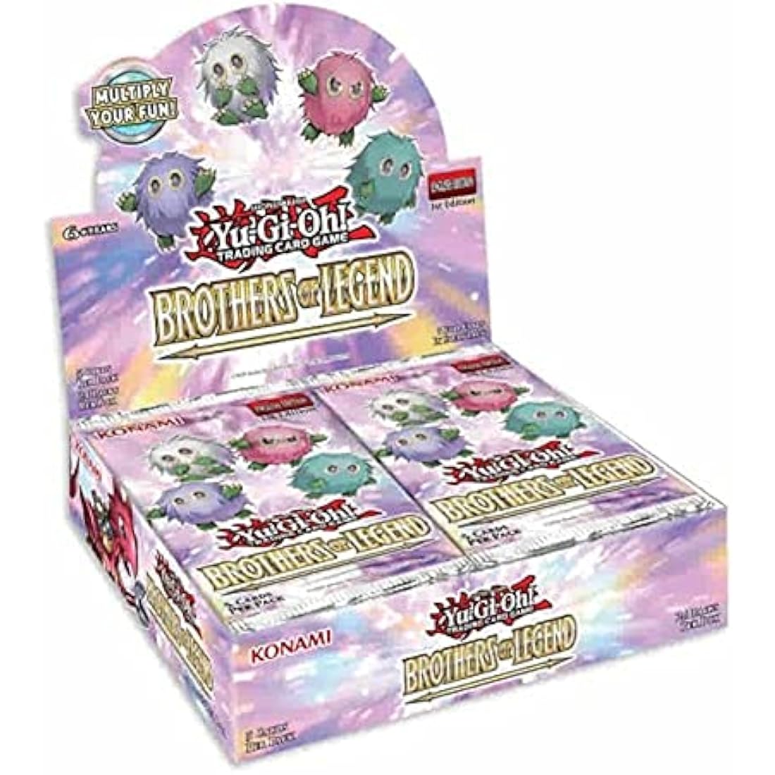 Yugioh Brothers of Legend 2021 Booster Box - 24 Packs of 5 Cards