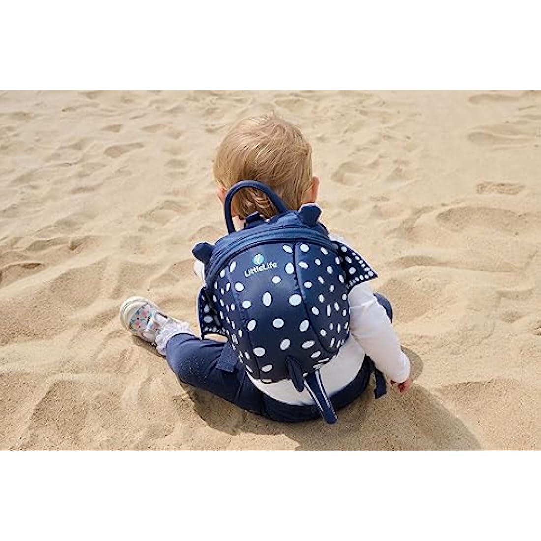 LittleLife Animal Toddler Backpack With Safety Rein, Stingray