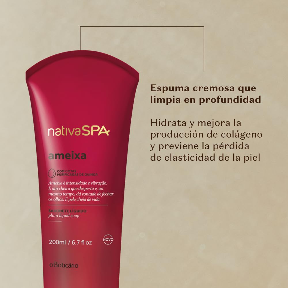 Sabonete Líquido Ameixa NativaSPA - 200ml