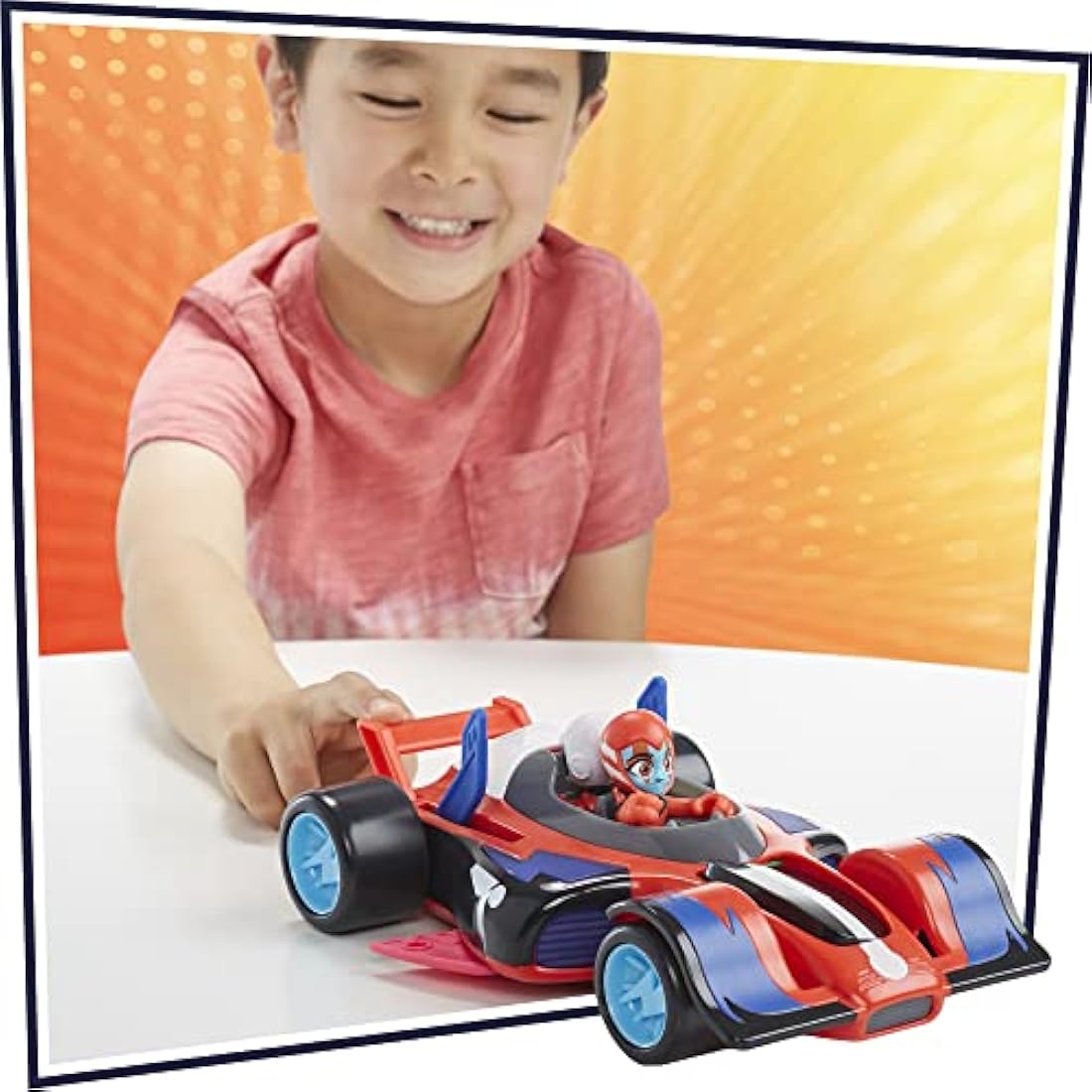 PJ Masks Animal Power Flash Cruiser Preschool Toy, Converting Car with Lights and Sounds, Vehicle Toy for Ages 3 and Up