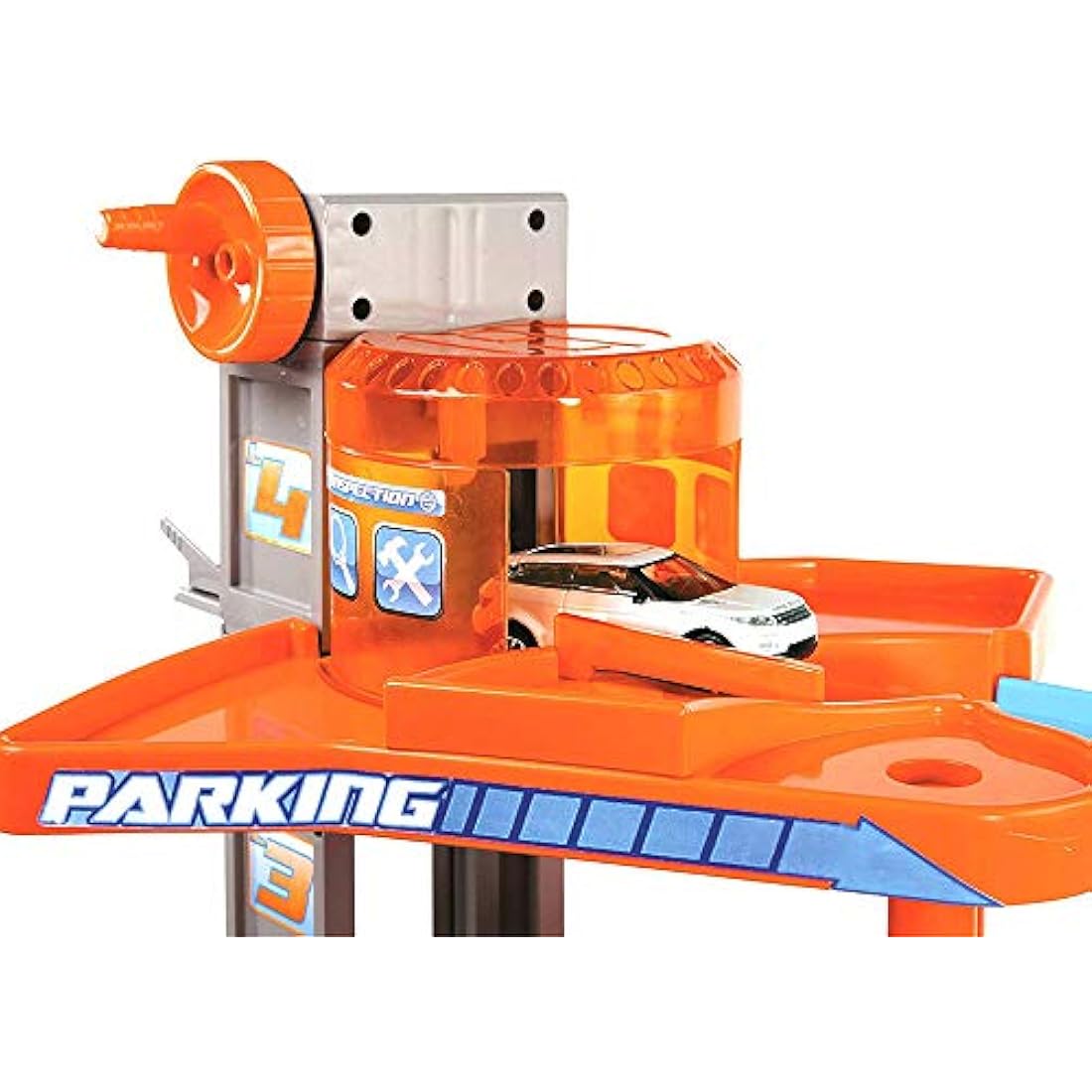 Bburago B18-30031 1:43 Street FIRE MEGA Dealer Showroom Garage, Assorted Colours, Scale,18-30031