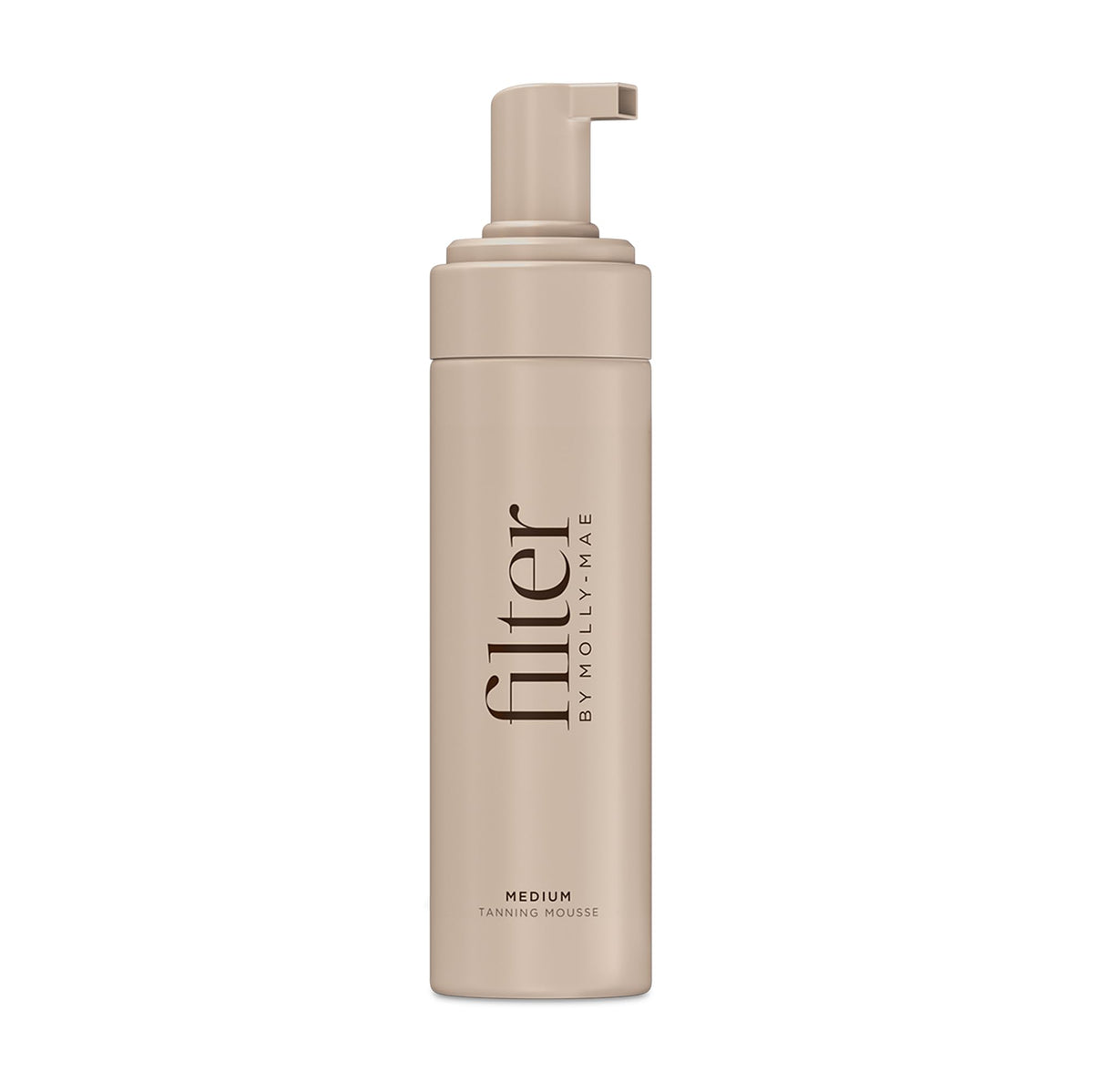 Filter by Molly-Mae Tanning Mousse | Medium Shade | Fast Drying Self Tan Mousse, for a Sunkissed, Golden Glow | Streak Free Fake Tan | Moisturising