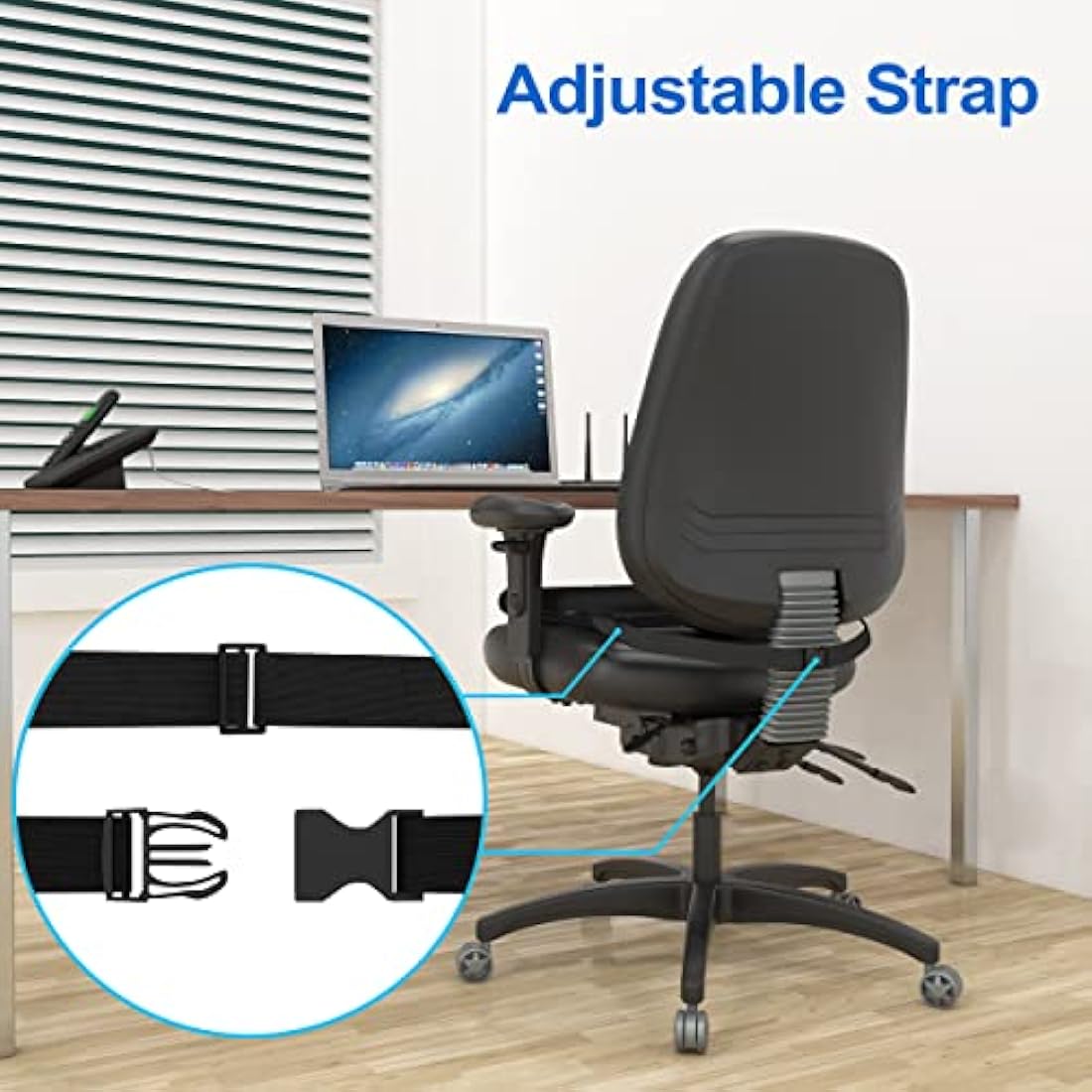 b.comfi® Gel Seat Cushion with 2 x Covers - Pressure Cushion for Coccyx Sciatica & Lower Back Pain Pressure Relief - Office Chair Memory Foam Alternative Wheelchair & Car Seat Cushion
