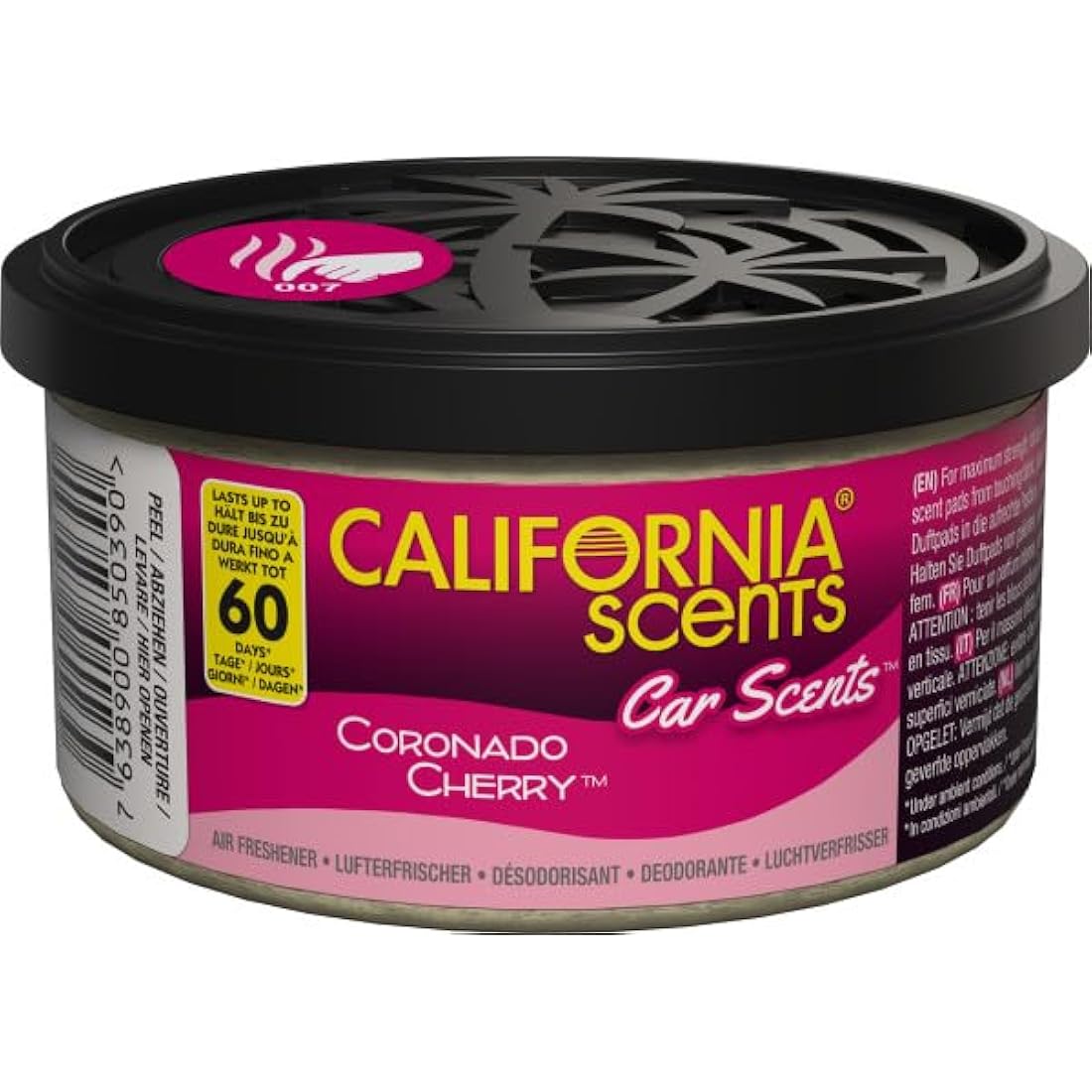 California Car Scents Coronado Cherry Air Freshener Home Van Office Taxi X 12