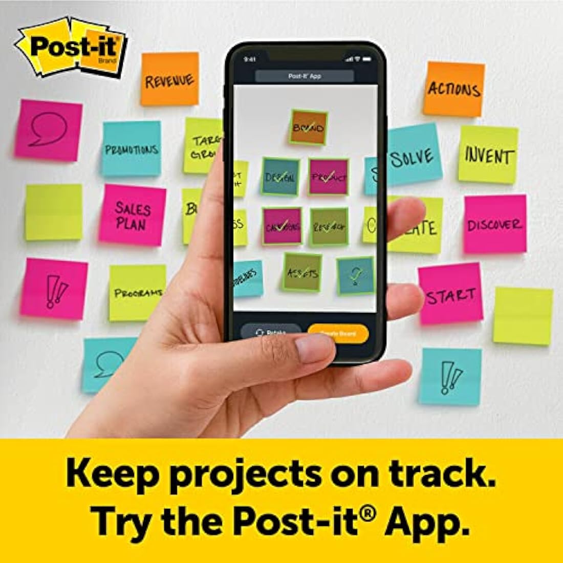 Post-it Super Sticky Self Stick Wall Pad Meeting Chart 566 White 58.4 cm x 50.8 cm 20 Sheets/Pad 2 Pads/Pack 100% PEFC SGSCH-PEFC-COC-110078