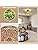 Toolight Rattan Ceiling Light E27, Retro Hand-Woven Rattan Chandelier Lamp, Bohemian Pendant Boho Ceiling Light for Living Room Bedroom Kitchen Hallway Entryway