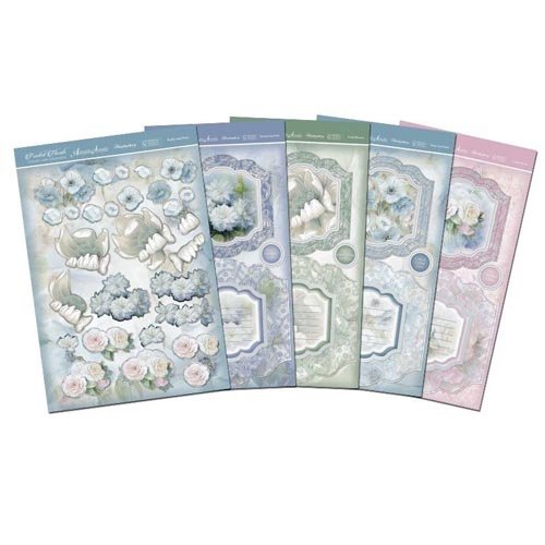 Hunkydory Frosted Florals - Ribbon-Edge Diarama Premium Card Kit