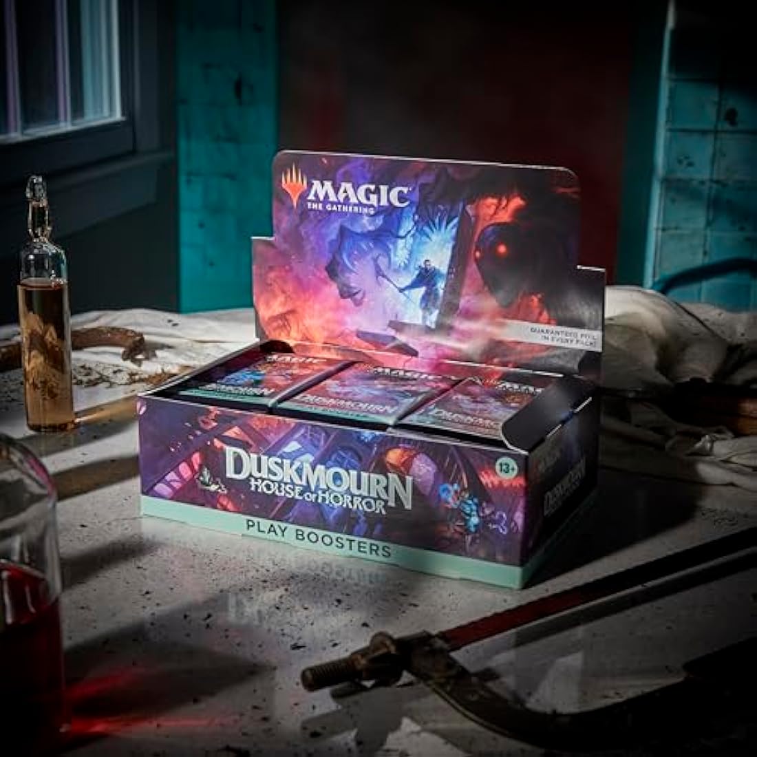 Magic: The Gathering Duskmourn: House of Horror Play Booster Box - 36 Packs (504 Magic Cards)