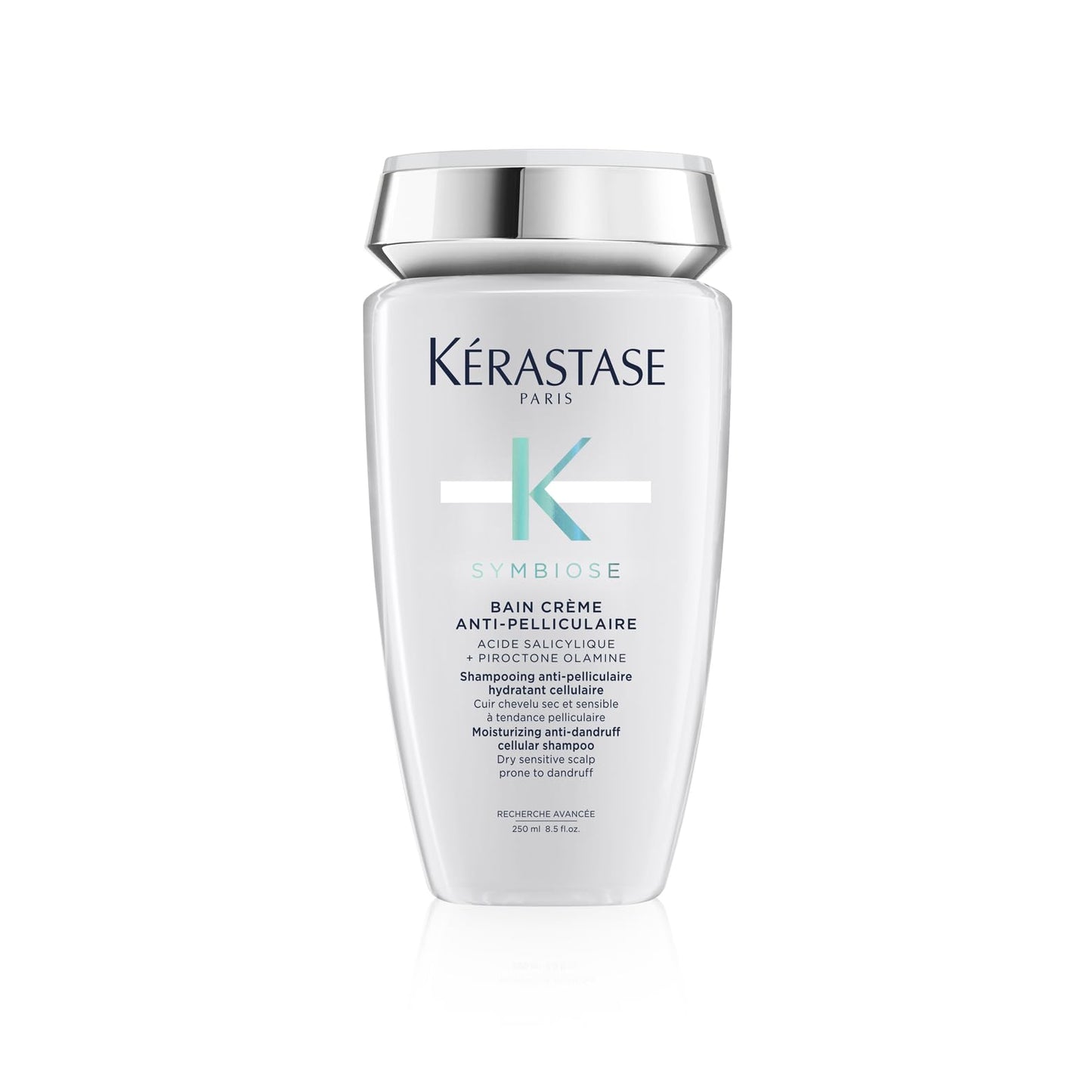 K?rastase Symbiose, Moisturising Anti-Dandruff Cellular Shampoo, For Dry, Sensitive Scalps Prone To Dandruff, Sulphate-Free, Silicone-Free, Bain Cr?me