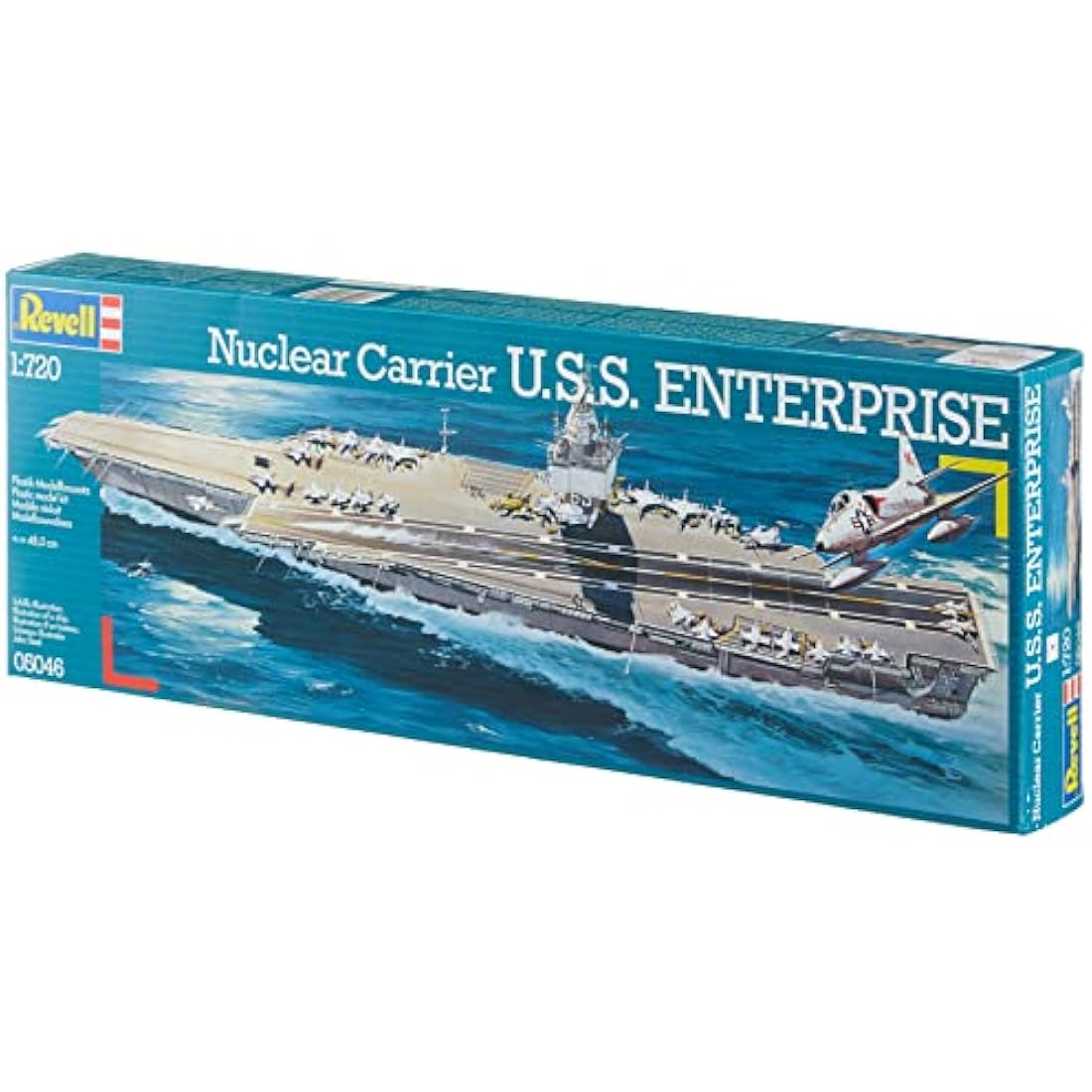 Revell 05046 Nuclear Carrier U.S.S. Enterprise 1:720 Scale Unbuilt/Unpainted Plastic Model Kit