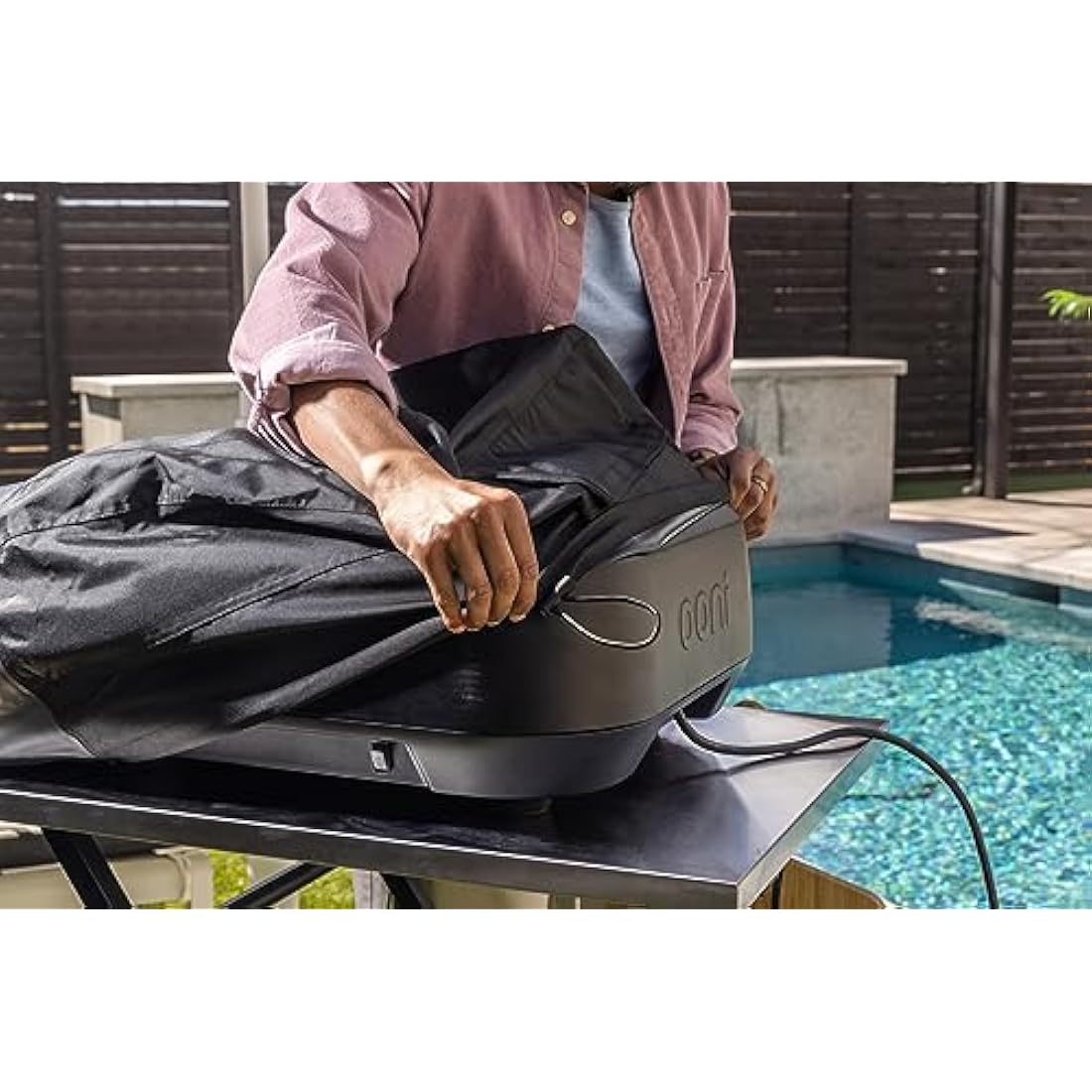 Ooni Volt 12 Protective Cover - Heavy Duty Waterproof & Weatherproof Pizza Oven Cover