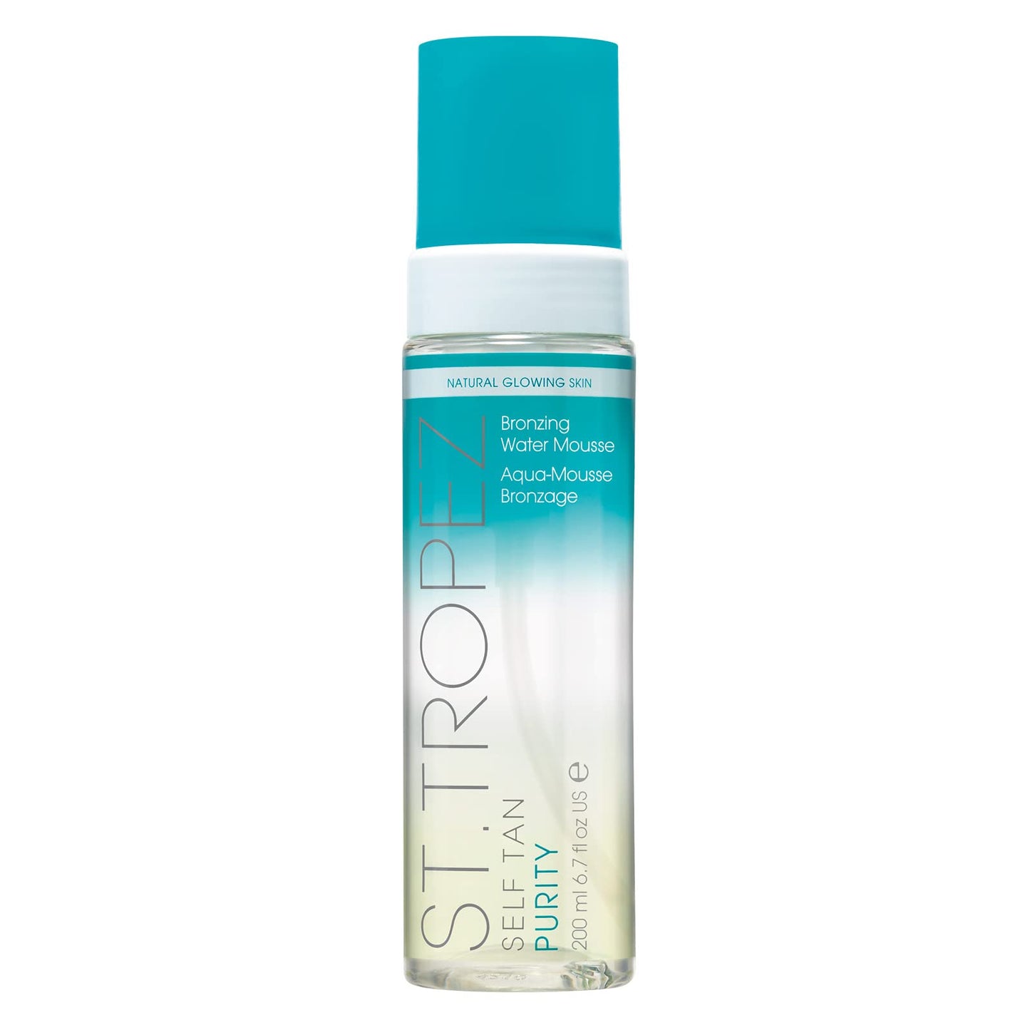 St.Tropez Self Tan Purity Bronzing Water Mousse, Clear Tanning Water Foam, Streak-Free Finish, Develops in 4-8 Hours, Vegan, Natural & Cruelty Free,