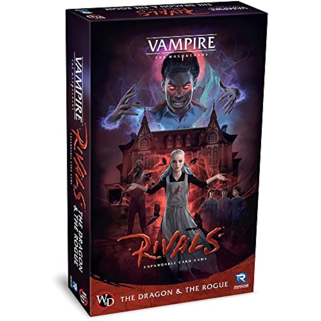 Renegade Game Studios Vampire: The Masquerade – Rivals Expandable Card Game | The Dragon and The Rogue | Deck Construction | World of Darkness English