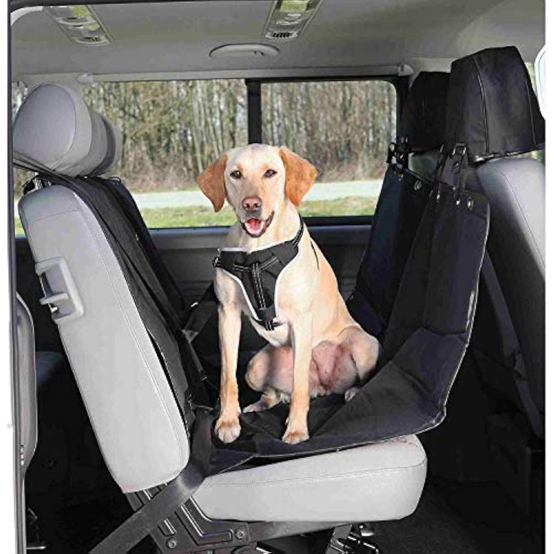Trixie 1324 Protective Car Blanket, 1.45 1.60 m, Black