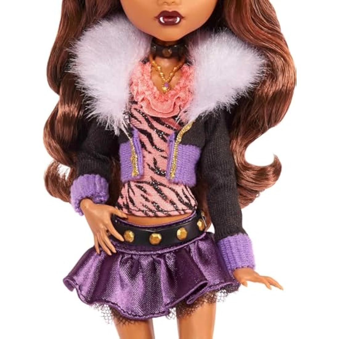 Monster High Clawdeen Wolf Boo-Riginal Creeproduction Doll with Stand & Accessories, Black (HGC30)