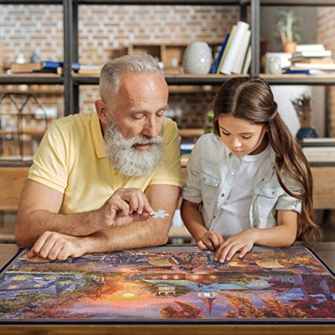 Tektalk 1000 Piece Puzzles for Adults Jigsaw Puzzles for Adults (Harvest)