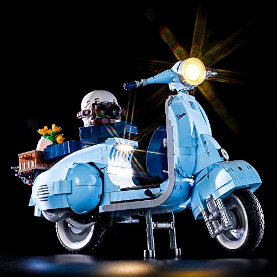 BRIKSMAX Led Lighting Kit for Vespa 125 - Compatible with Lego 10298 Building Blocks Model- Not Include the Lego Set