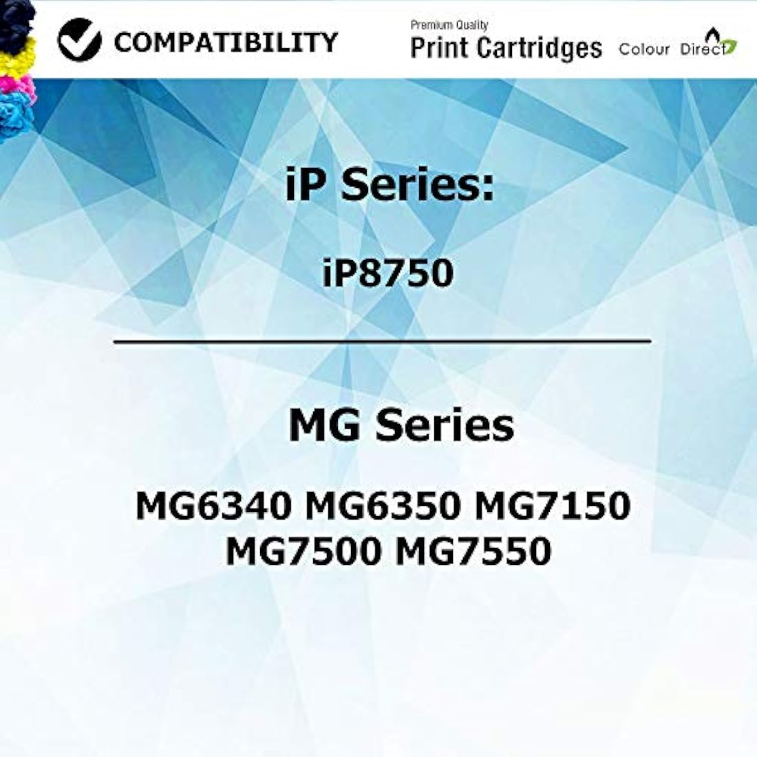 Colour Direct 550 551 Compatible Ink Cartridges for Canon Pixma iP8750 MG6340 MG6350 MG7150 MG7500 MG7550 CLI-551XL/ PGI-550XL - 36 Pack (6 Sets + 6 Grey)