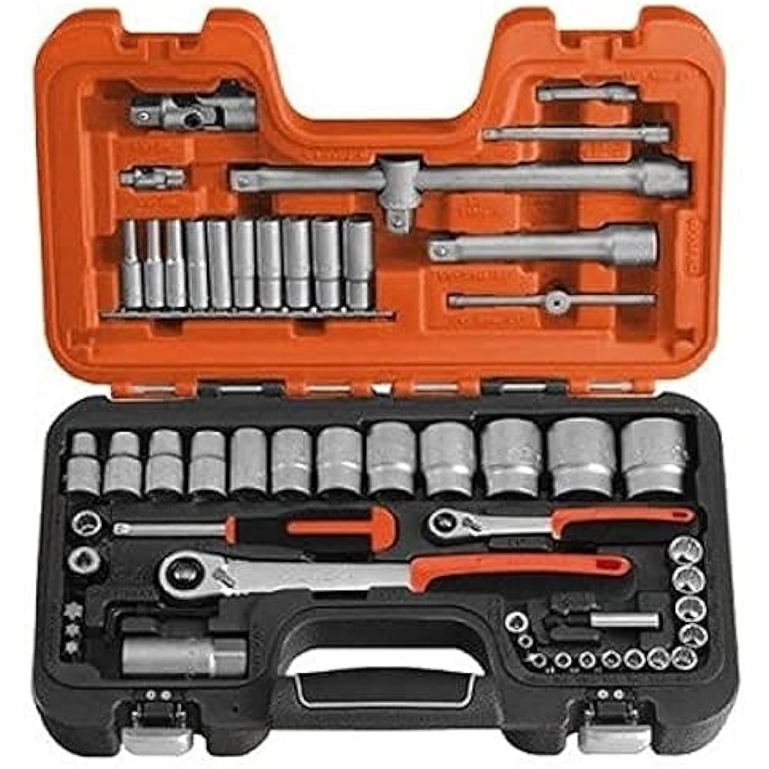 Bahco S560 0.25/ 0.5-inch Square Drive Met Socket Set