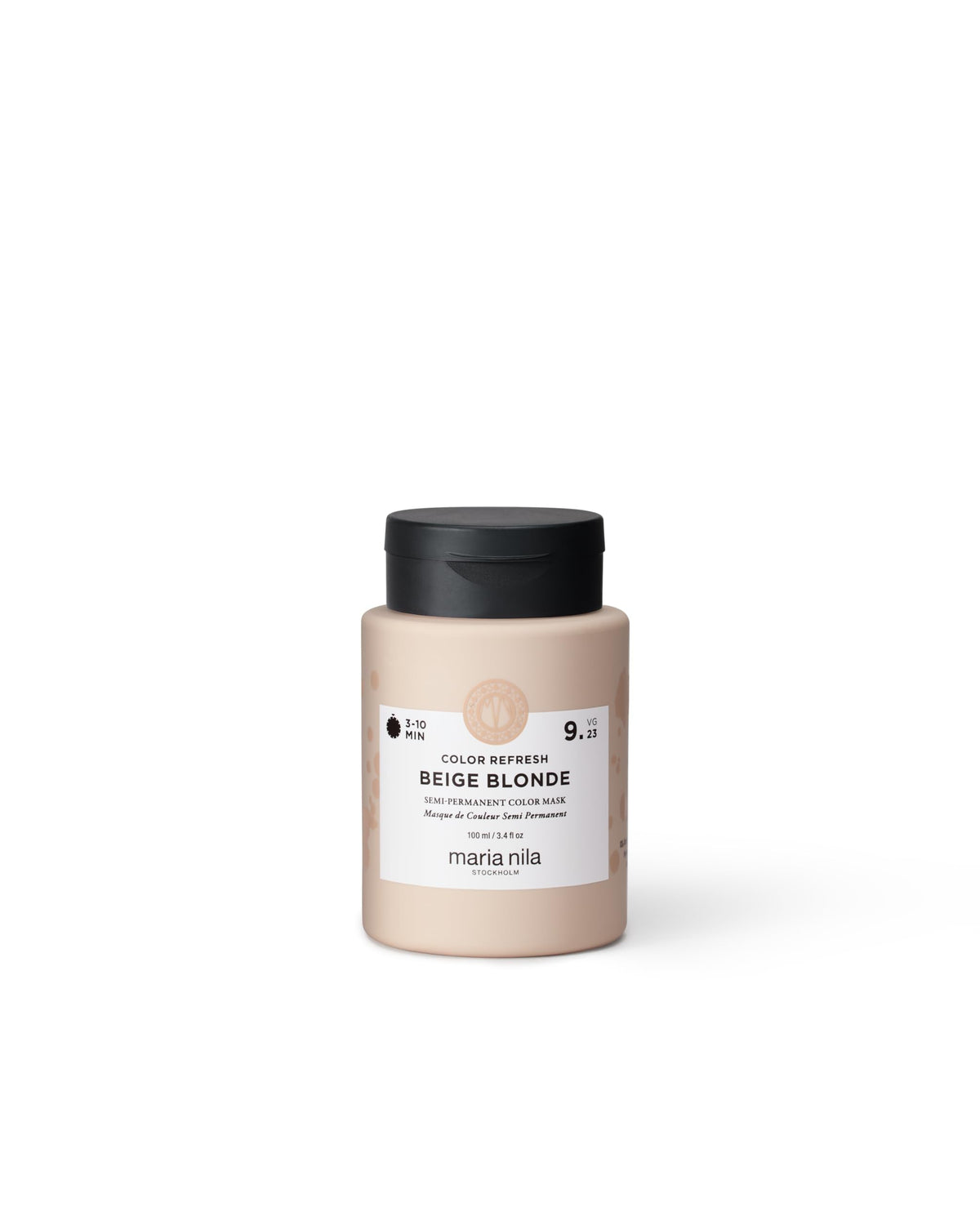 Maria Nila Colour Refresh, Beige Blonde 100 ml, Cool-toned Soft Beige Hair, Semi-Permanent Pigments, 100% Vegan & Sulfate/Paraben free