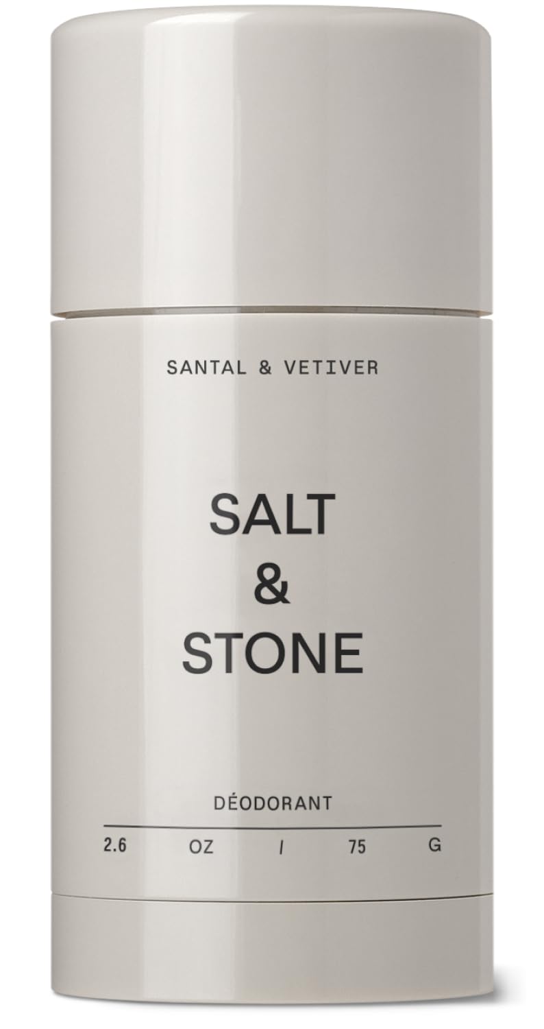 SALT & STONE Aluminum Free Deodorant | Extra Strength 48 Hour Protection for Women & Men | Made with Seaweed Extracts, Niacinamide & Prebiotics