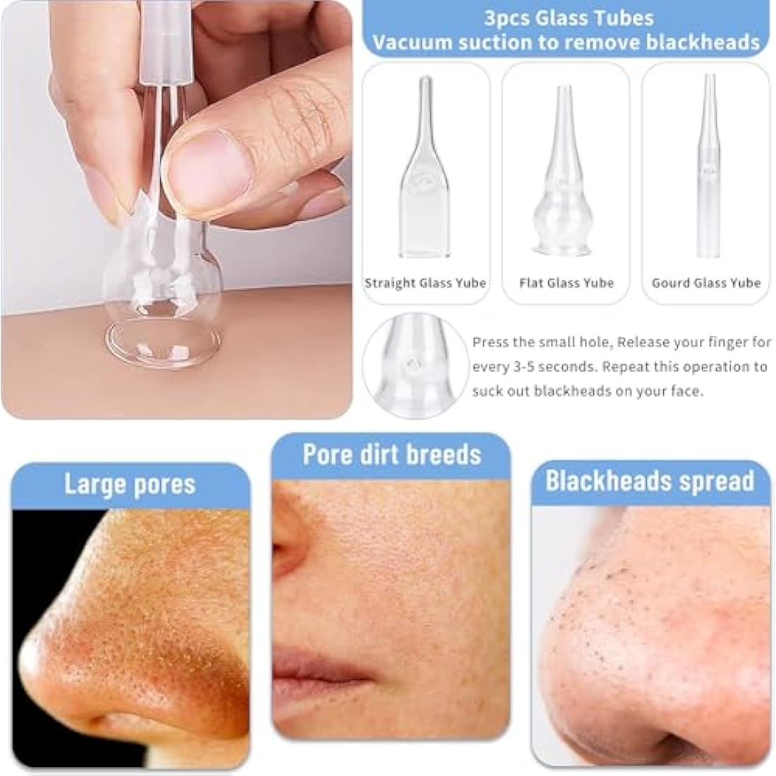 Yofuly Diamond Miicrodeermabrasion Machine, Upgrade Version 3 in 1 Professional Home Use Facial Beauty Salon Equipment Big Suction Power