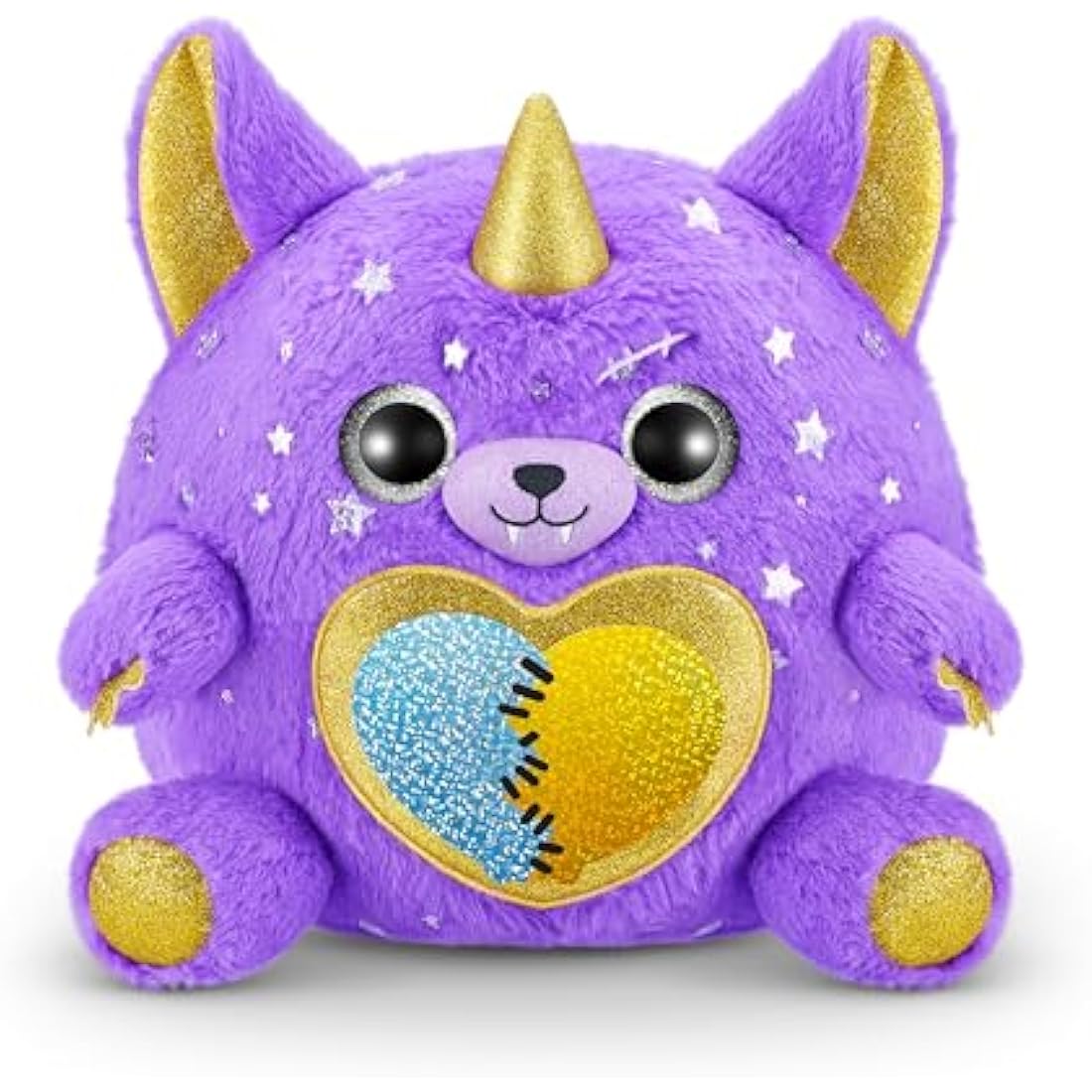 Rainbocorns ZURU Monstercorn Surprise, Werewolf, by ZURU Surprise Unboxing Soft Toy, Fantasy Monster Gifts for Girls, Imaginary Play with Wearable Accessories (Werewolf)