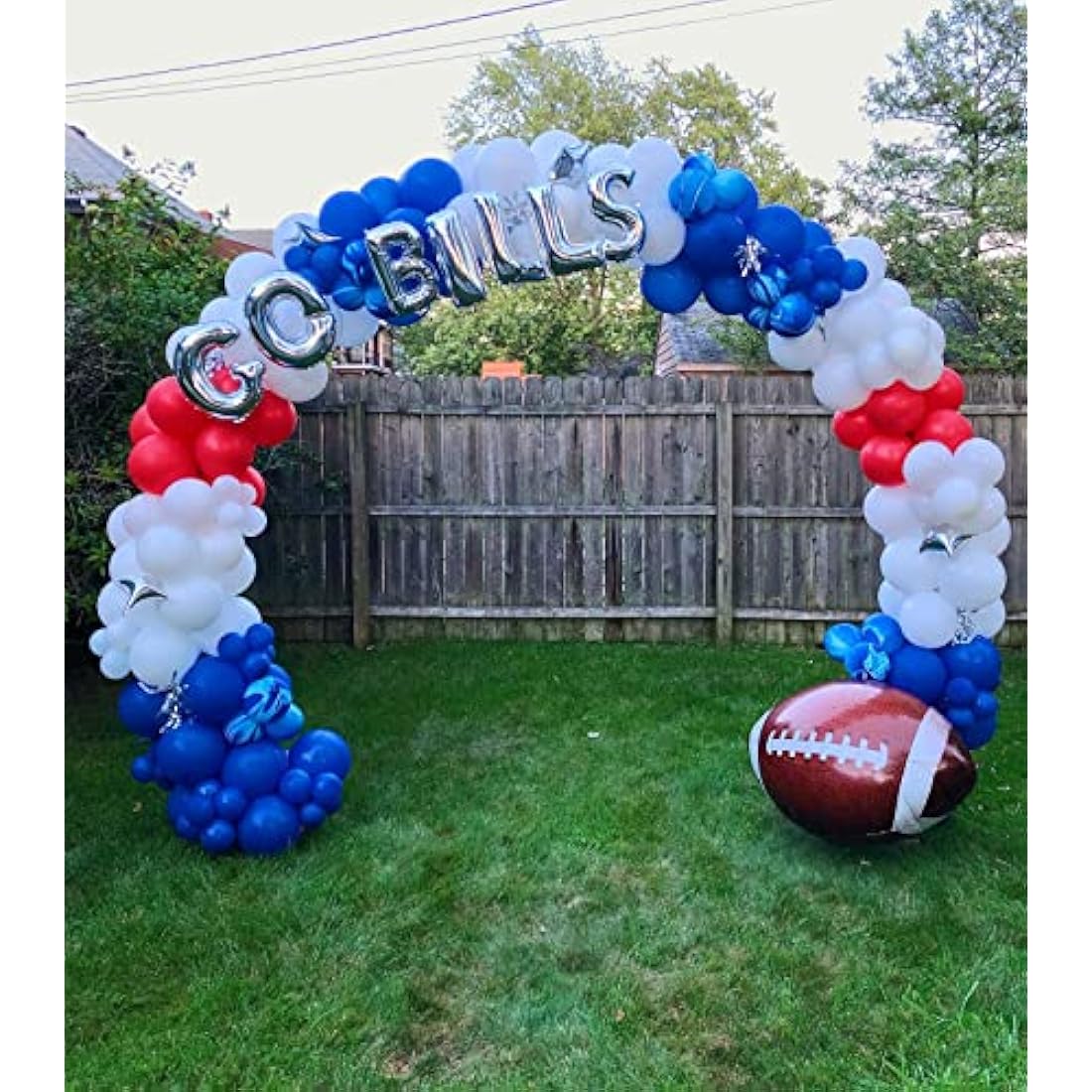 PILIN Balloon Arch Kit Metal Balloon Arch Stand Semicircular Arch for Birthday, Party,Wedding Decoration 2.7M GOLD