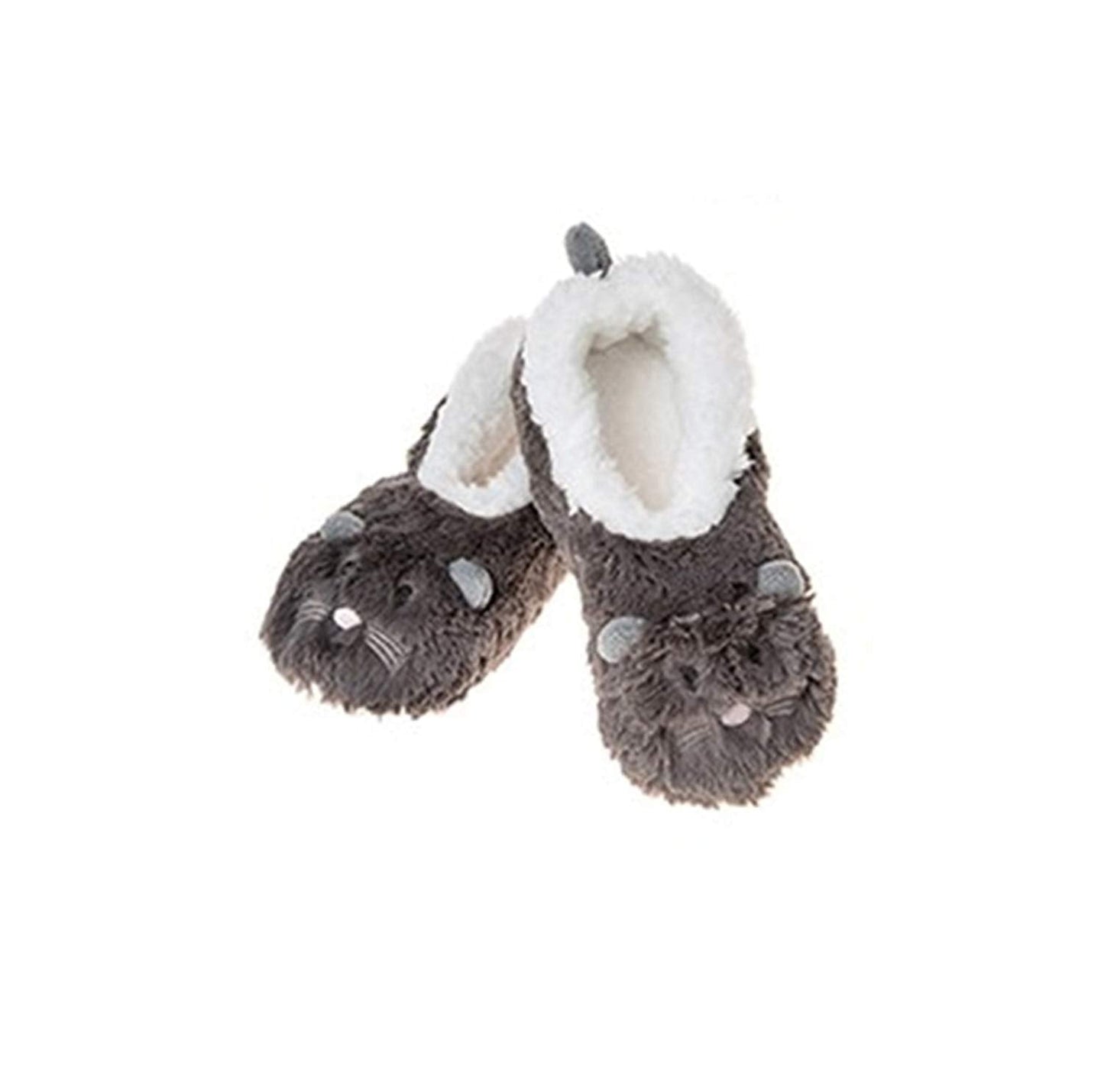 Snoozies Childrens Animal Soft Sherpa Fleece Fluffy Slippers