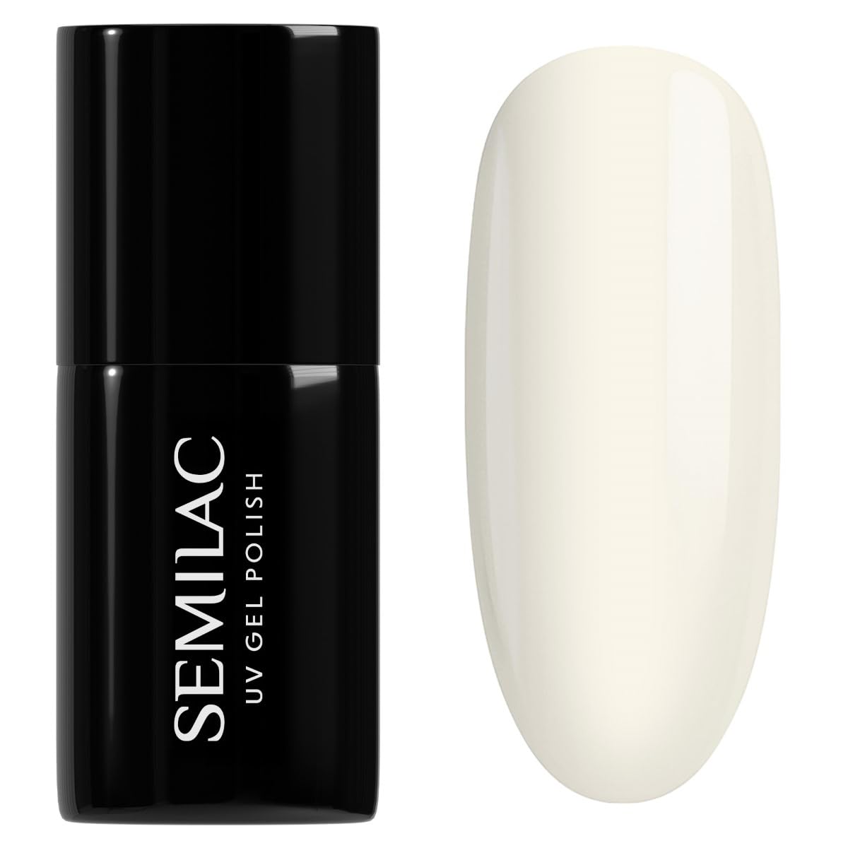 SEMILAC Gel Nail Polish 388 Sunny Lemon - Full Coverage Gel Polish - Soak Off Easy To Use LED/UV Nail Lamp - Long Lasting Manicure and Pedicure up to