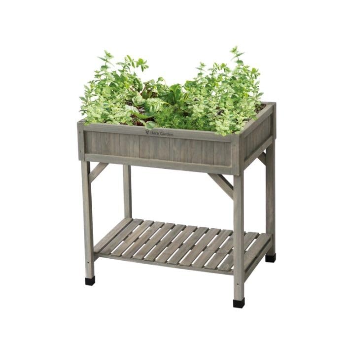 VegTrug 8 Pocket herb Planter Grey